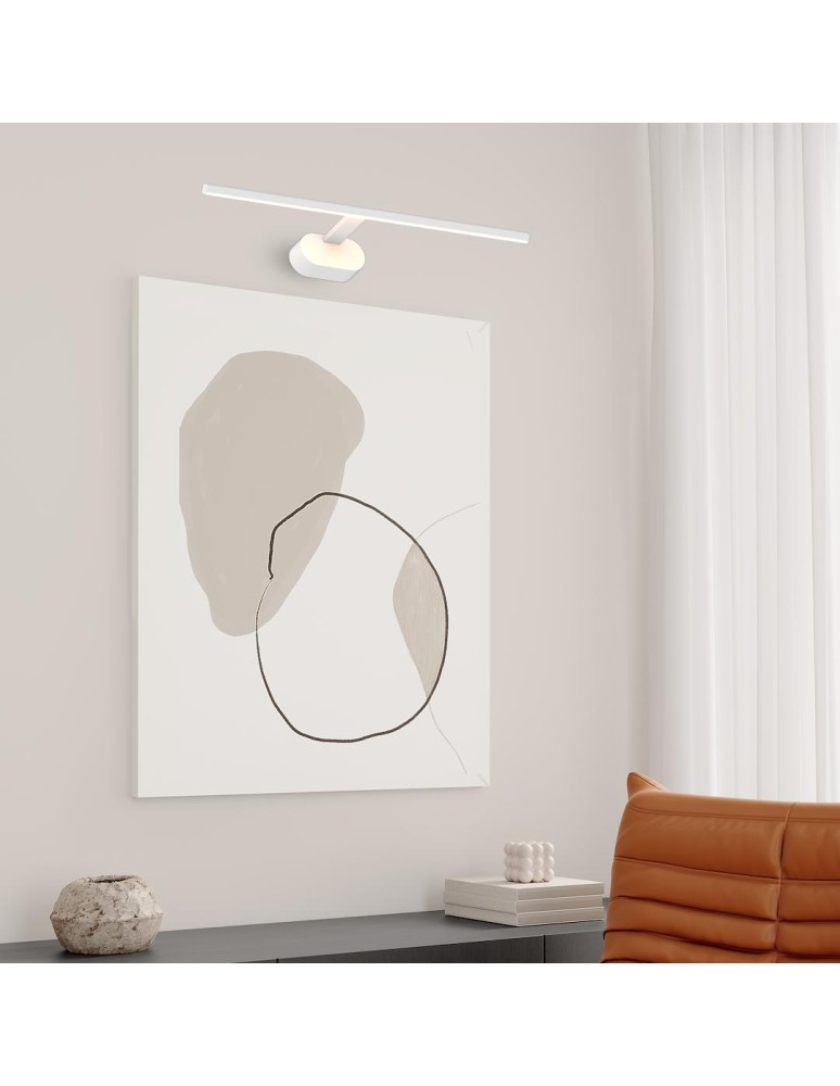 Wall lamps over the mirror - Milagro Wall lamp PRADO White 11W LED 3000K ML1003 - product kolory-swiatla.pl 3