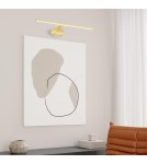 Wall lamps over the mirror - Milagro Wall lamp PRADO Satin Gold 11W LED 3000K ML1005 - product 3