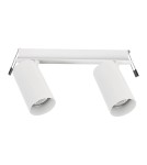 Spotlight ceiling lamps - Milagro Hero Spot Flush Mounting White 2xGU10 ML1698 - product 1