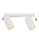 Spotlight ceiling lamps - Milagro Hero Spot Flush Mounting White 2xGU10 ML1698 - product 2