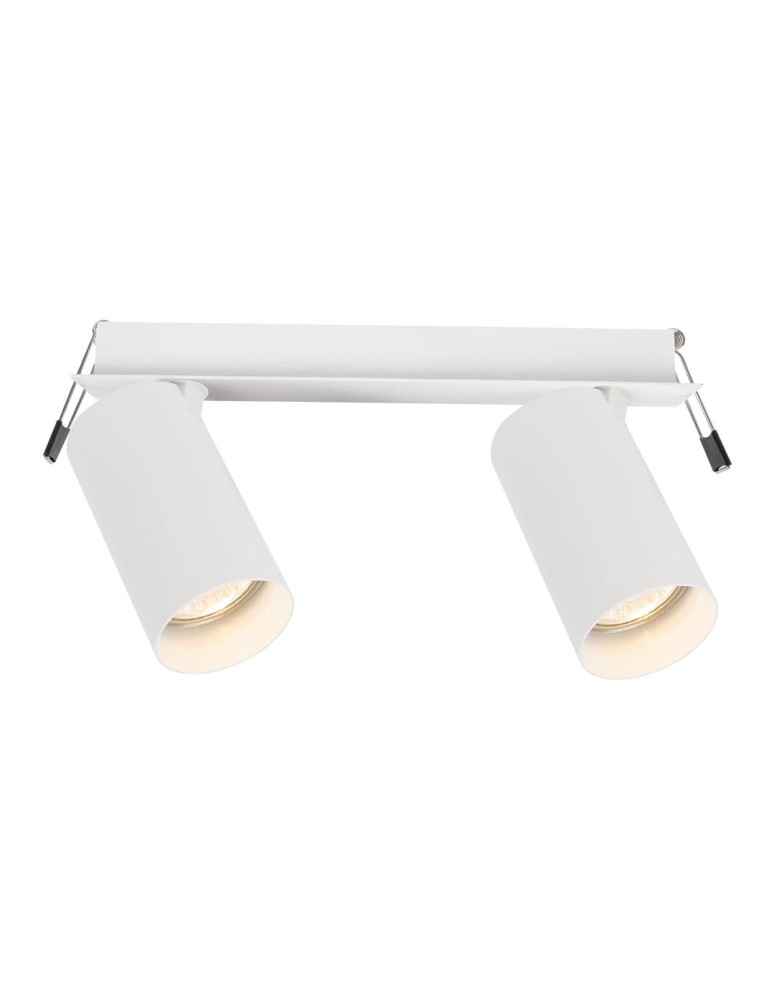 Spotlight ceiling lamps - Milagro Hero Spot Flush Mounting White 2xGU10 ML1698 - product kolory-swiatla.pl 2