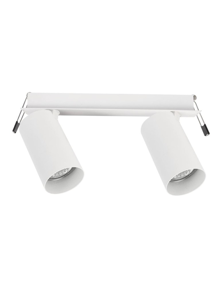 Spotlight ceiling lamps - Milagro Hero Spot Flush Mounting White 2xGU10 ML1698 - product kolory-swiatla.pl 6