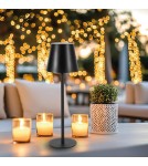 Portable garden lamps - Eco-Light Virgin 3W 3CCT Desk Lamp IP44 Battery EK1704 - product 5