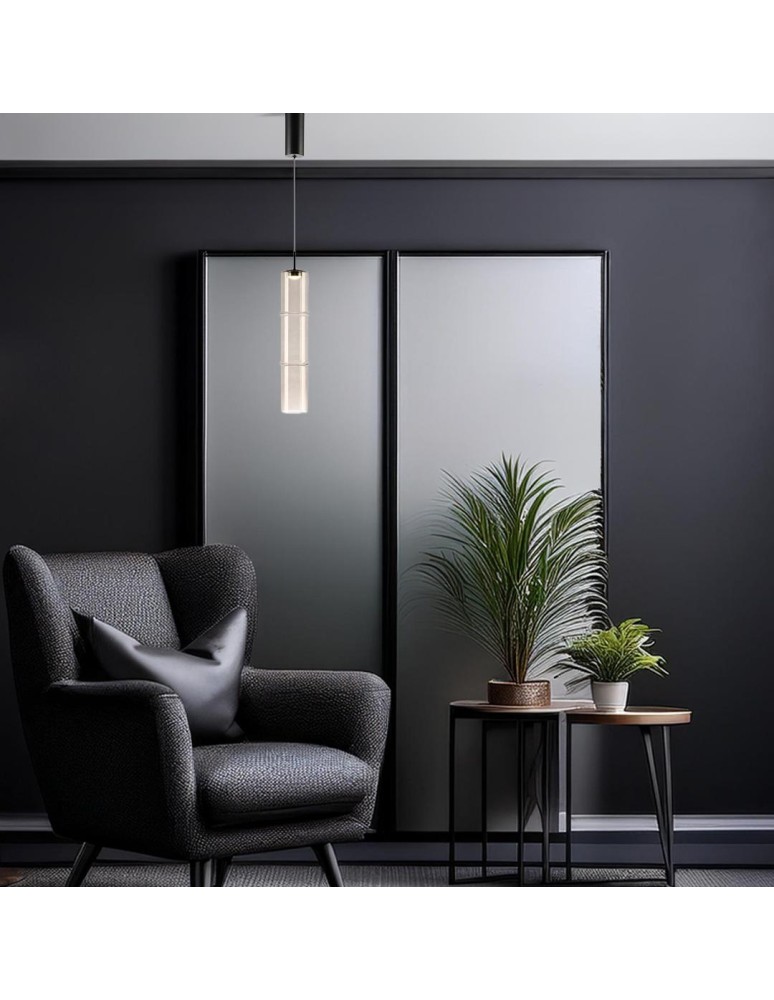 Single pendant lamps - Milagro BATO Cashmere 4W LED pendant lamp ML1395 - product kolory-swiatla.pl 3