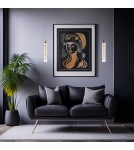 Single pendant lamps - Milagro BATO Cashmere 4W LED pendant lamp ML1395 - product 4