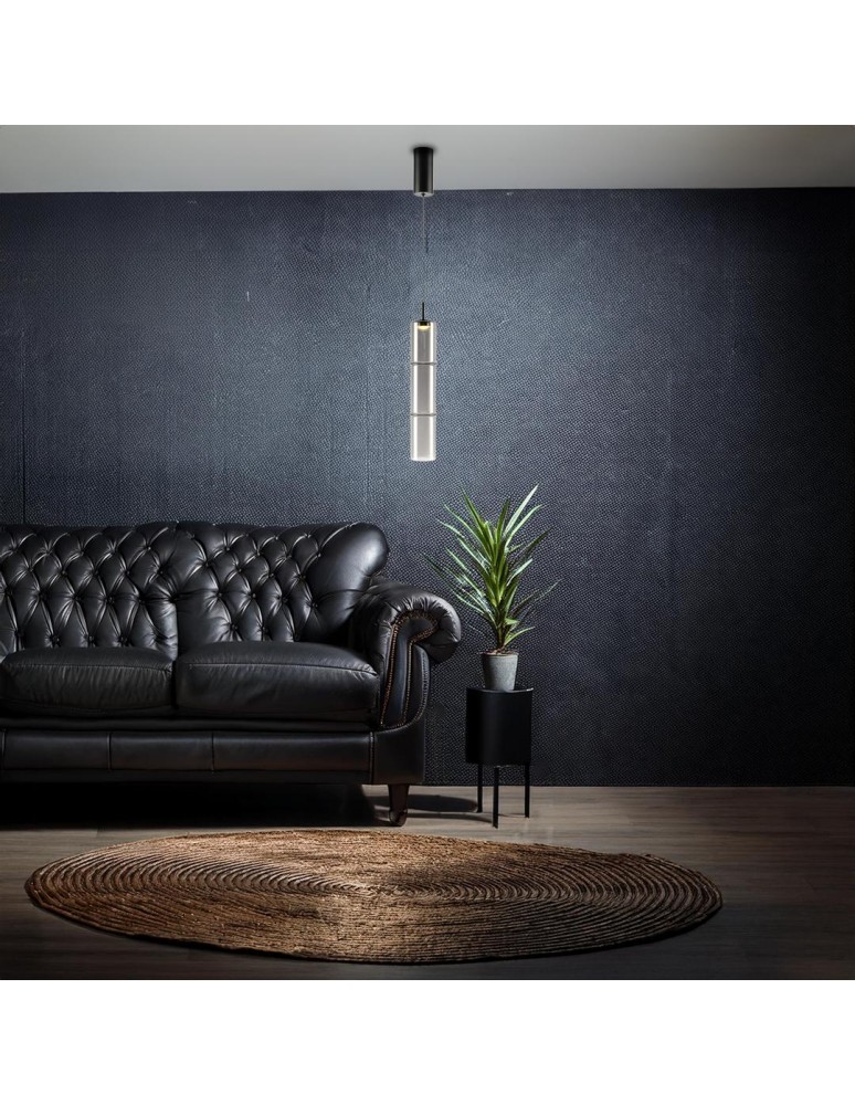 Single pendant lamps - Milagro BATO Smoked 4W LED pendant lamp ML1396 - product kolory-swiatla.pl 3