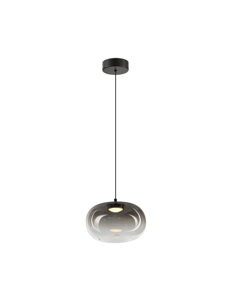 Single pendant lamps - Milagro VASO 1 SMOKED 4W pendant lamp ML1397 - product kolory-swiatla.pl 6
