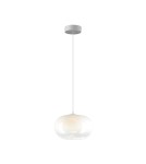 Single pendant lamps - Milagro VASO 1 WHITE 4W pendant lamp ML1398 - product 1