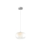 Single pendant lamps - Milagro VASO 1 WHITE 4W pendant lamp ML1398 - product 6