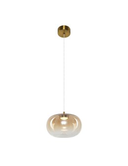 Milagro VASO 1 AMBER 4W pendant lamp ML1399