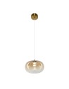 Milagro VASO 1 AMBER 4W pendant lamp ML1399