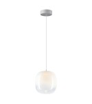 Single pendant lamps - Milagro VASO 2 WHITE 4W pendant lamp ML1401 - product 6