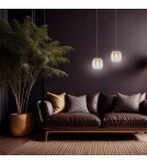 Single pendant lamps - Milagro VASO 2 AMBER 4W pendant lamp ML1402 - product 3