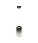 Single pendant lamps - Milagro VASO 3 SMOKED 4W pendant lamp ML1403 - product 1