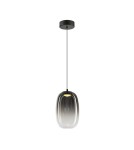 Single pendant lamps - Milagro VASO 3 SMOKED 4W pendant lamp ML1403 - product 6