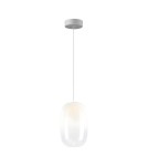 Single pendant lamps - Milagro VASO 3 WHITE 4W pendant lamp ML1404 - product 6