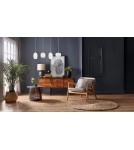 Pendant lamps on a strip - Milagro VASO WHITE 15W pendant lamp ML1406 - product 3