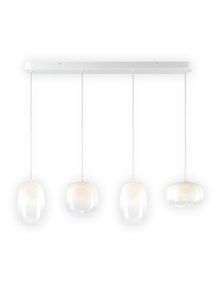 Pendant lamps on a strip - Milagro VASO WHITE 15W pendant lamp ML1406 - product kolory-swiatla.pl 6