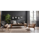 Pendant lamps on a strip - Milagro VASO SMOKED 15W pendant lamp ML1407 - product 3