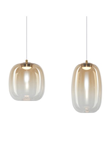 Milagro VASO AMBER 15W pendant lamp ML1408 - product 2