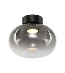 Scandinavian style ceiling lamps - Milagro VASO SMOKED 4W ceiling lamp ML1409 - product 1