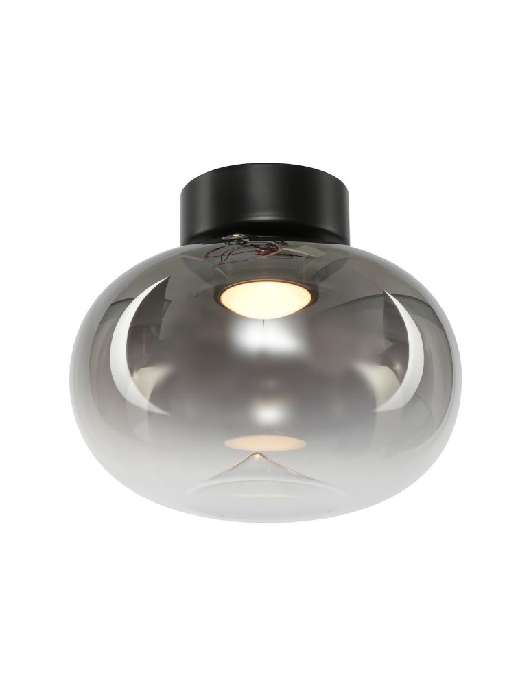 Scandinavian style ceiling lamps - Milagro VASO SMOKED 4W ceiling lamp ML1409 - product kolory-swiatla.pl 1