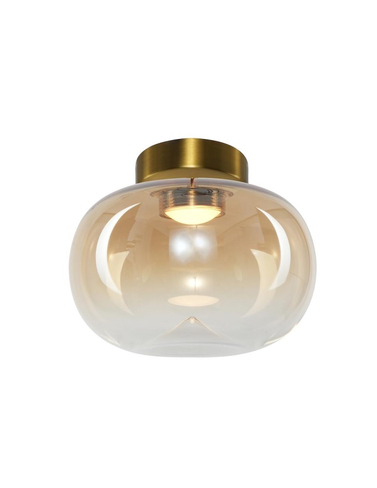 Scandinavian style ceiling lamps - Milagro VASO AMBER 4W ceiling lamp ML1411 - product kolory-swiatla.pl 1