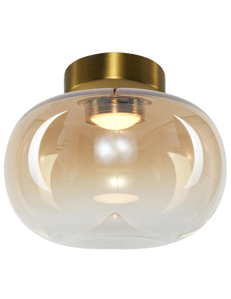 Scandinavian style ceiling lamps - Milagro VASO AMBER 4W ceiling lamp ML1411 - product kolory-swiatla.pl 2