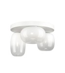 Scandinavian style ceiling lamps - Milagro VASO WHITE 12W ceiling lamp ML1413 - product 1