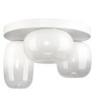 Scandinavian style ceiling lamps - Milagro VASO WHITE 12W ceiling lamp ML1413 - product 2