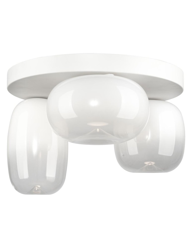 Scandinavian style ceiling lamps - Milagro VASO WHITE 12W ceiling lamp ML1413 - product kolory-swiatla.pl 2