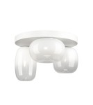 Scandinavian style ceiling lamps - Milagro VASO WHITE 12W ceiling lamp ML1413 - product 6