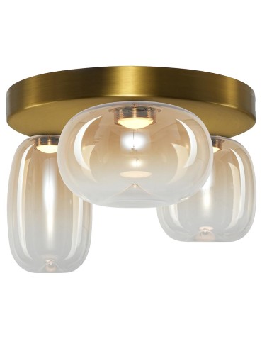 Milagro Lampa sufitowa VASO AMBER 12W ML1414 - produkt 2