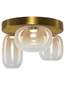 Milagro VASO AMBER 12W ceiling lamp ML1414 - product 2