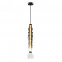 Milagro Lampa wisząca LUCCO smoked 18W ML1415