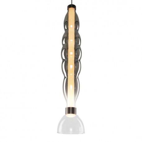 Milagro Lampa wisząca LUCCO smoked 18W ML1415