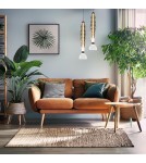 Single pendant lamps - Milagro LUCCO smoked 18W pendant lamp ML1415 - product 3