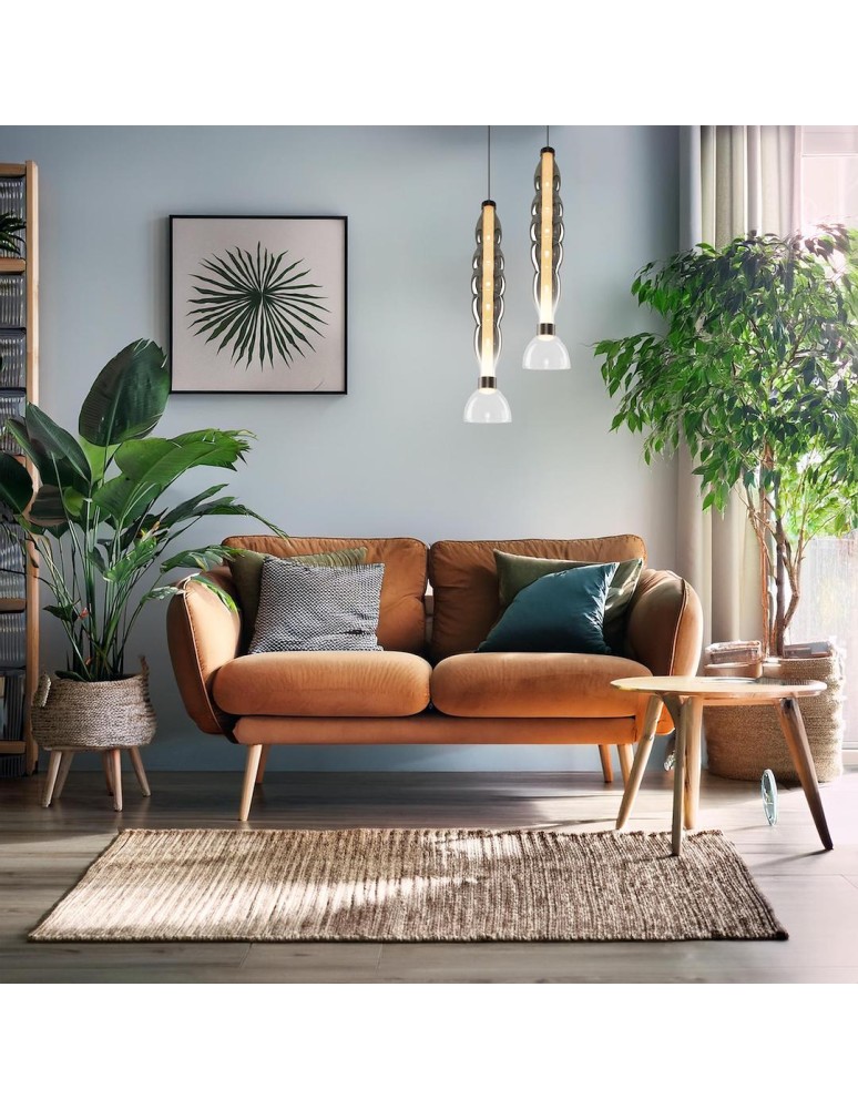 Single pendant lamps - Milagro LUCCO smoked 18W pendant lamp ML1415 - product kolory-swiatla.pl 3