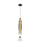 Single pendant lamps - Milagro LUCCO smoked 18W pendant lamp ML1415 - product 6