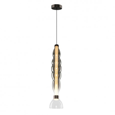 Milagro Lampa wisząca LUCCO smoked 18W ML1415
