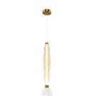 Single pendant lamps - Milagro LUCCO amber 18W pendant lamp ML1416 - product 6