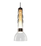 Single pendant lamps - Milagro LUCCO smoked 13W pendant lamp ML1417 - product 2