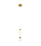 Single pendant lamps - Milagro LUCCO amber 13W pendant lamp ML1418 - product 6