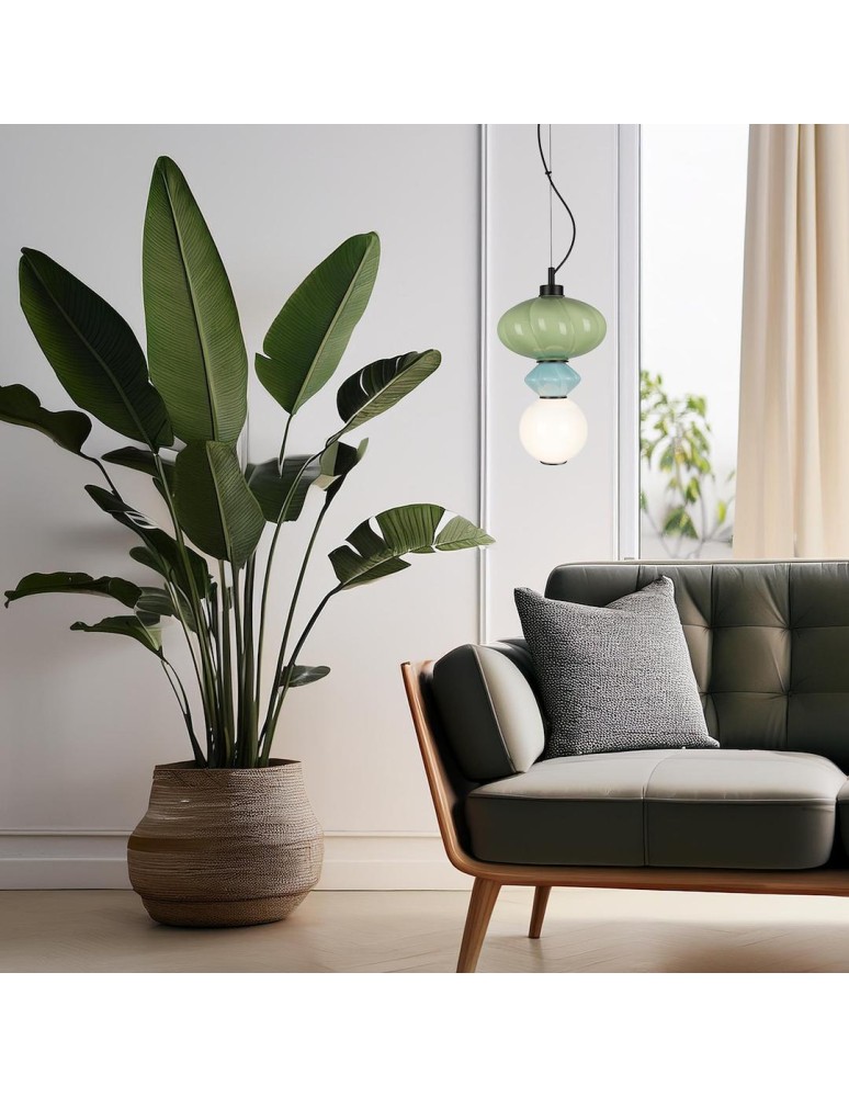 Single pendant lamps - Milagro ASCOLI 8W LED pendant lamp ML1419 - product kolory-swiatla.pl 3