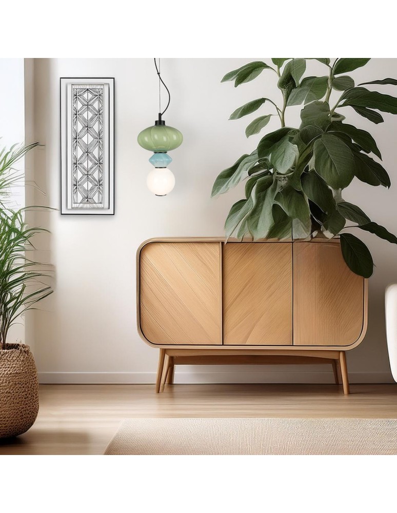 Single pendant lamps - Milagro ASCOLI 8W LED pendant lamp ML1419 - product kolory-swiatla.pl 4