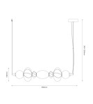 Designer pendant lamps - Milagro ASCOLI 24W LED pendant lamp ML1421 - product 5