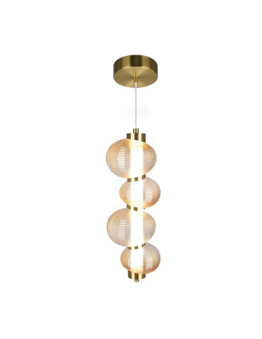 Milagro BOLLA GOLD 17W LED pendant lamp ML1422