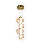 Single pendant lamps - Milagro BOLLA GOLD 17W LED pendant lamp ML1422 - product 6