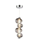 Single pendant lamps - Milagro BOLLA SMOKED 17W LED pendant lamp ML1423 - product 1