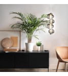 Single pendant lamps - Milagro BOLLA SMOKED 17W LED pendant lamp ML1423 - product 3